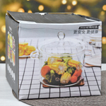 Кастрюля 1,5л стеклянная с крышкой BZ-BH-179