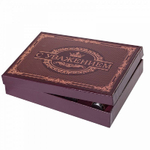 Фляжка ВДВ в подарочном наборе со стопками