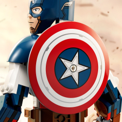 LEGO Marvel — сборная фигурка Капитана Америки 76258