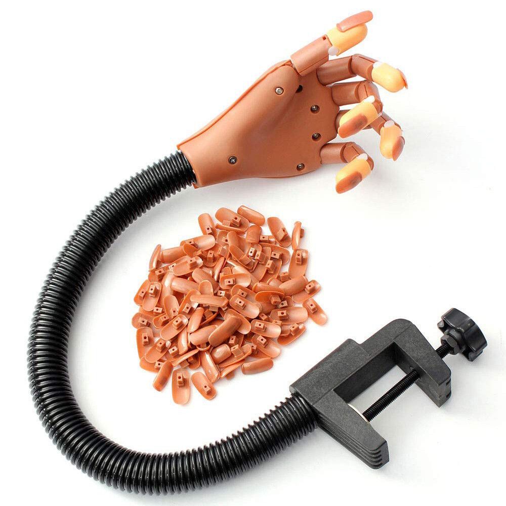 Рука муляж тренировочная пластиковая на кронштейне, 100 типс