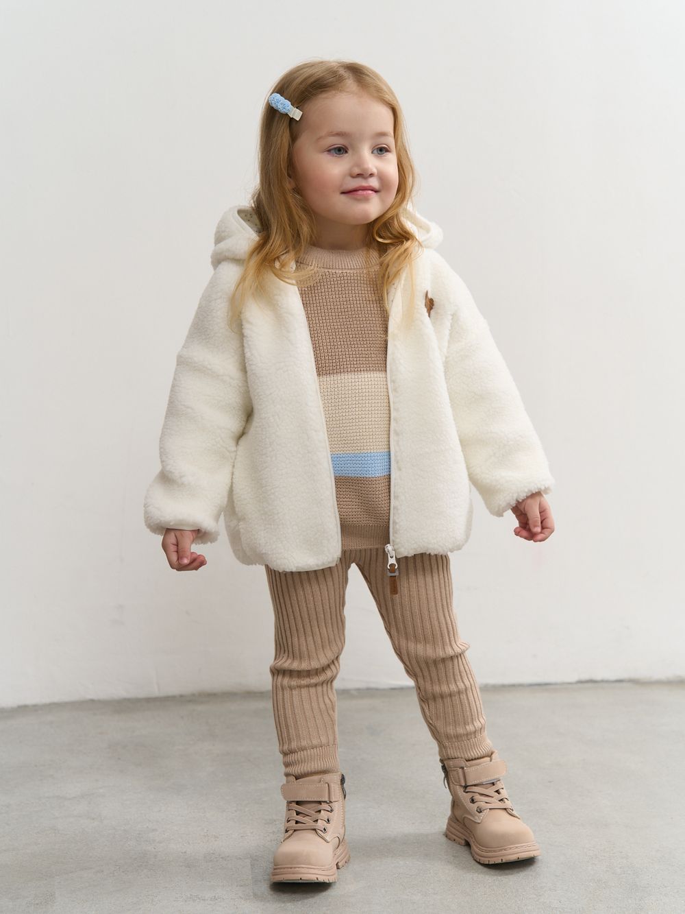 Куртка меховая "Молоко" 0+