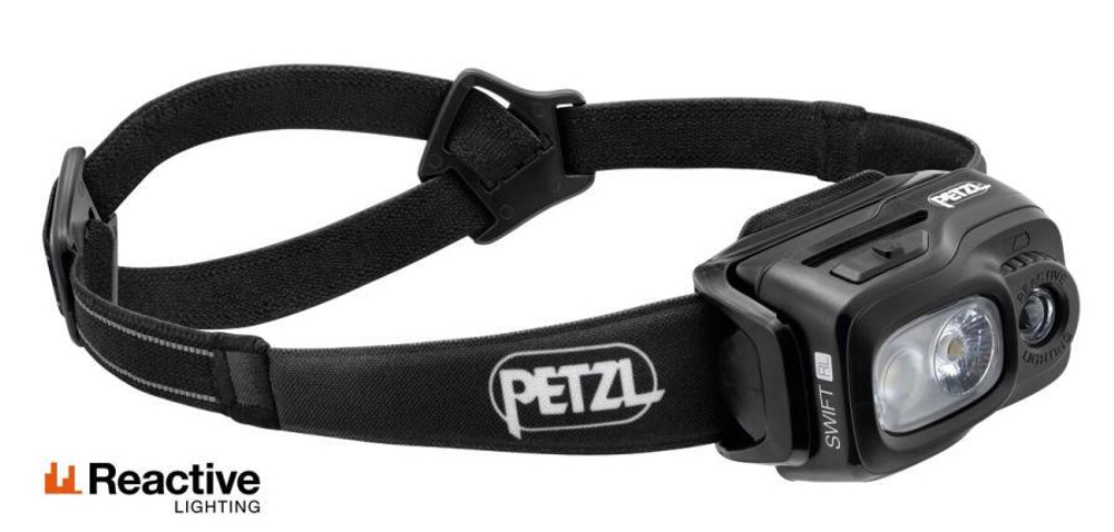 Фонарь светодиодный налобный Petzl SWIFT RL,  черный, 1100 лм, аккумулятор, E095BB00