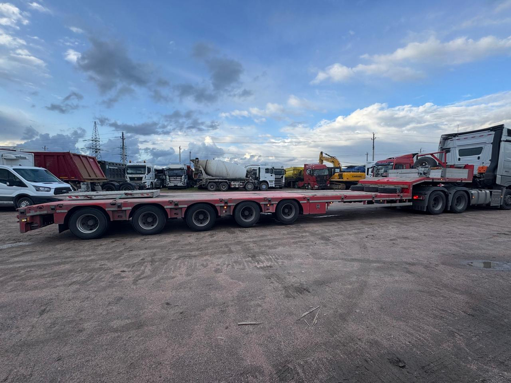 Тверьстроймаш 9939* Полуприцеп тяжеловоз 5 осей 993951-0023 (Раздвижной)