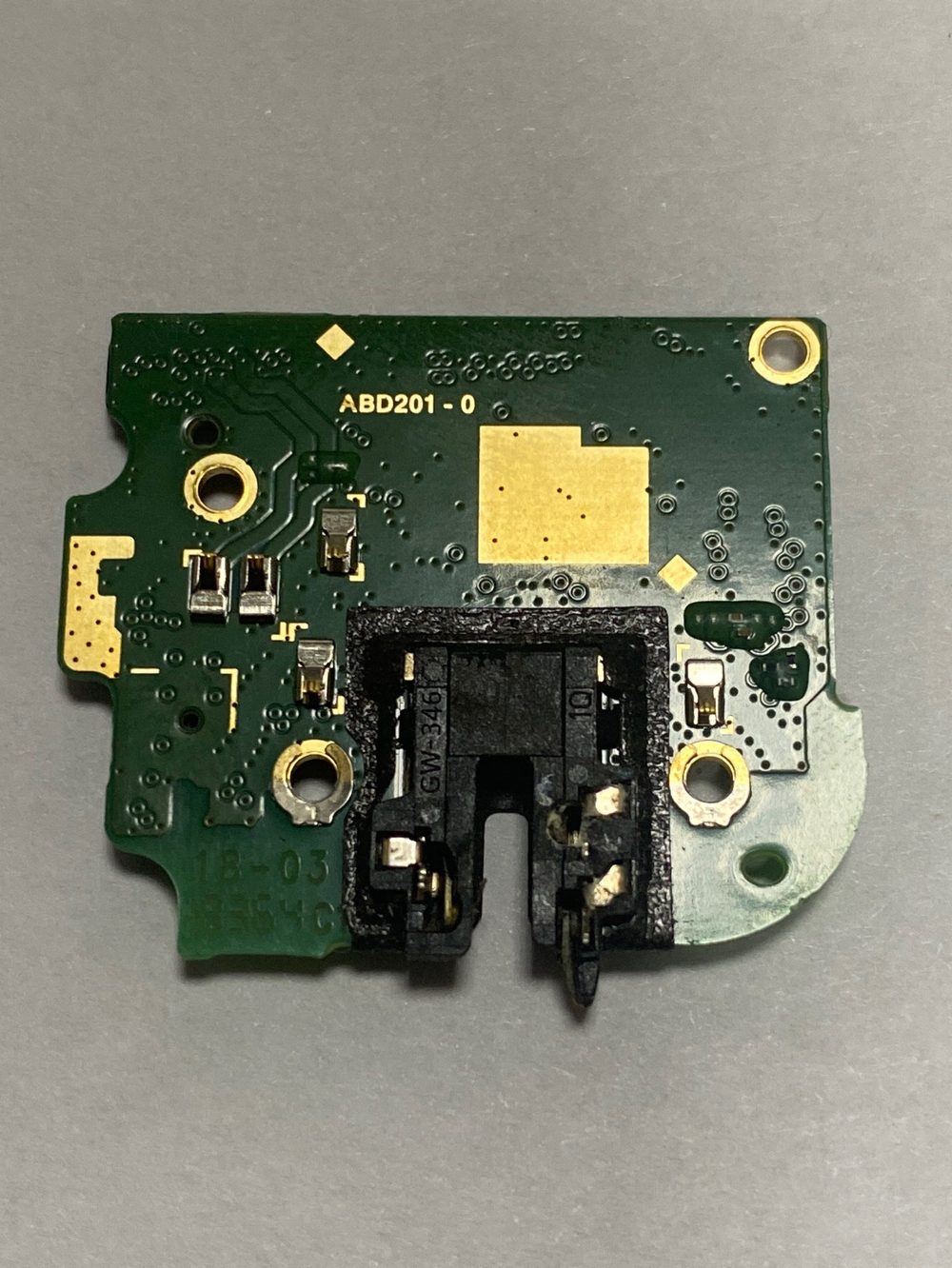 Шлейф для OPPO RX17 Neo (CPH1893) плата на разъем гарнитуры/микрофон