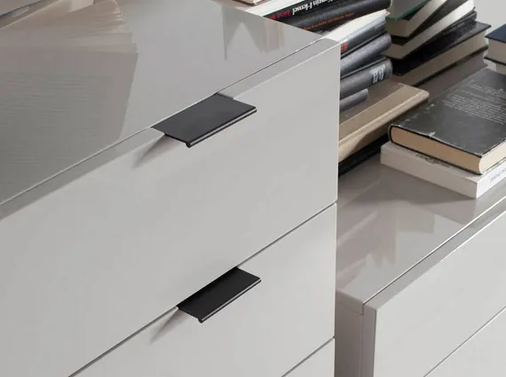 Шифоньер Angel Cerda Personale CP1406-A/7019 жемчужно-серый