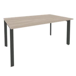 Onix Стол переговорный O.MP-PRG-1.4 Дуб Аттик/Металл Антрацит 1580*980*750