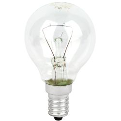 Лампочка ЭРА P45 40Вт Е14 / E14 230В шар прозрачный в гофре