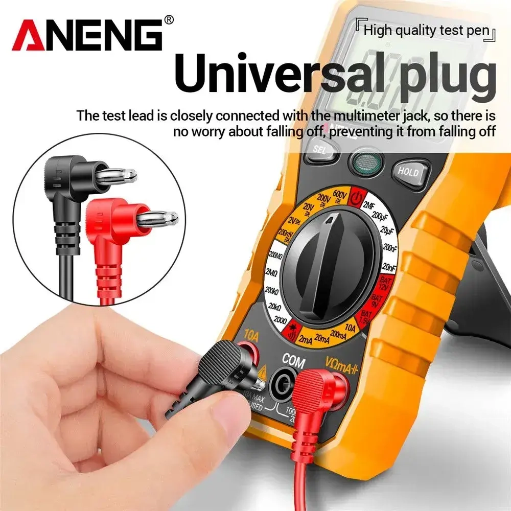 ANENG Провод измерительный 73 см 1000 В 10 А