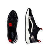 Кожаные кроссовки comb.space Iceberg - черный(IU1638)