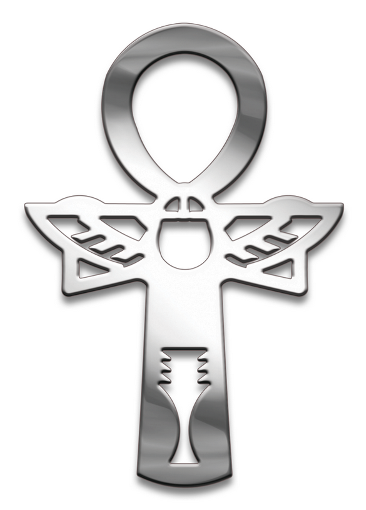 Амулет Символы Суперхит № 04 Египетский крест жизни Анкх, медицинская сталь