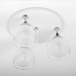 Citilux Самба CL158131 Люстра с поворотными плафонами Белая Хром