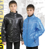 DAY Куртка для мальчика весна/осень S3001 черная