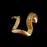 Держатель телефона в виде щупальца осьминога, золотая