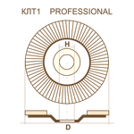 Круг КЛТ1 125х22,23 (PROM CERAMIC)