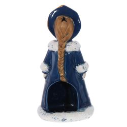 GAEM Подсвечник "Снегурочка, L8,5 W7 H16,5 см, 2в.