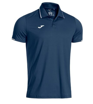 Мужское теннисное поло Joma Torneo Short Sleeve - blue