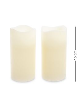 Bright LED-09 Набор светодиодных свечей (2шт.) с таймером