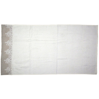 Набор из 2-х полотенец "Экрю" бежевое 38х58см/55x104см