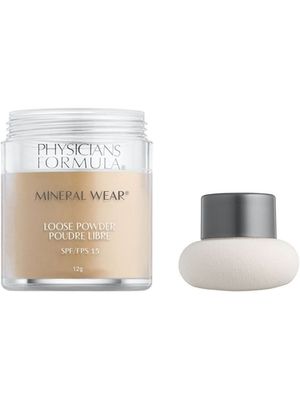 PHYSICIANS FORMULA Пудра рассыпчатая минеральная Mineral Wear Loose Powder,тон: кремовый натуральный 12г