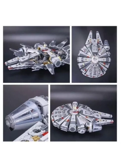 Конструктор Space Wars "Сокол тысячелетия" 1381 дет 19020