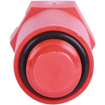 Пробка монтажная Stout 1/2" красная длинная с плоской прокладкой (SFA-0035-100012)