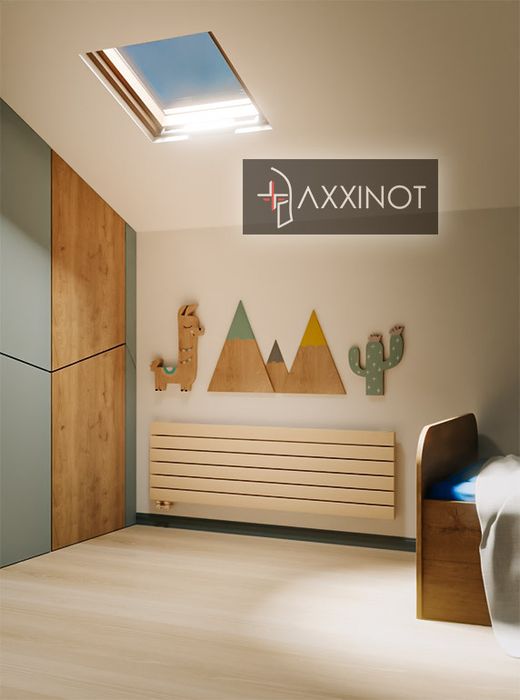 Axxinot Adero Z 600 - горизонтальный трубчатый радиатор шириной 600 мм