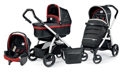 Коляска 3 в 1 Peg Perego Book S Pop Up Set Modular (шасси Jet)