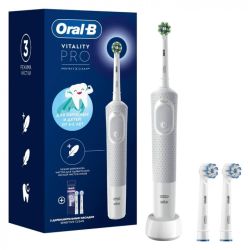 Электрическая зубная щетка ORAL-B Vitality D103.413.3 Pro набор лиловая тип 3708 + З/паста Kids 50мл+ Насадка EB60