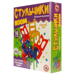 Игра настольная "Стульчики. BOOM" 19 стульчиков (Р.С.)