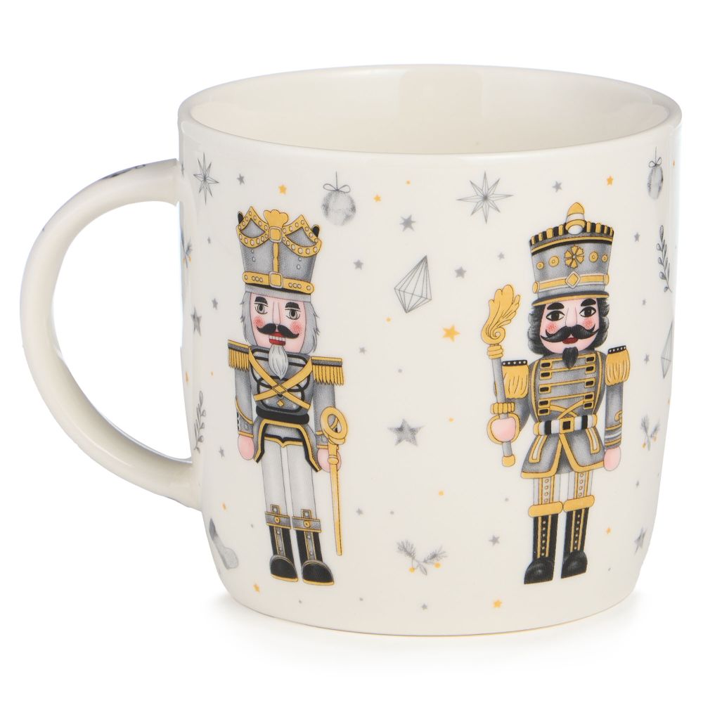 НАБОР ПОСУДЫ LEFARD "ЩЕЛКУНЧИК" (КРУЖКА 295 МЛ, ТАРЕЛКА 15 СМ, САЛАТНИК 13 СМ)