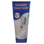 Стеллаж, этажерка, напольная полка над стиральной машиной и унитазом "Sailboat Washing machine rack / Toilet rack"