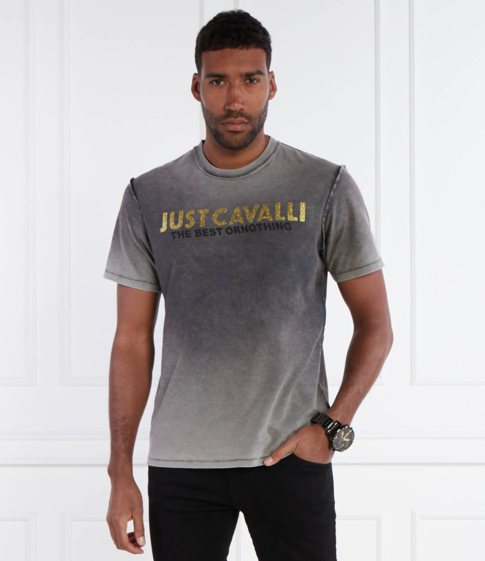 Двухсторонняя футболка Just Cavalli - серый(76OAHE06CJW14)