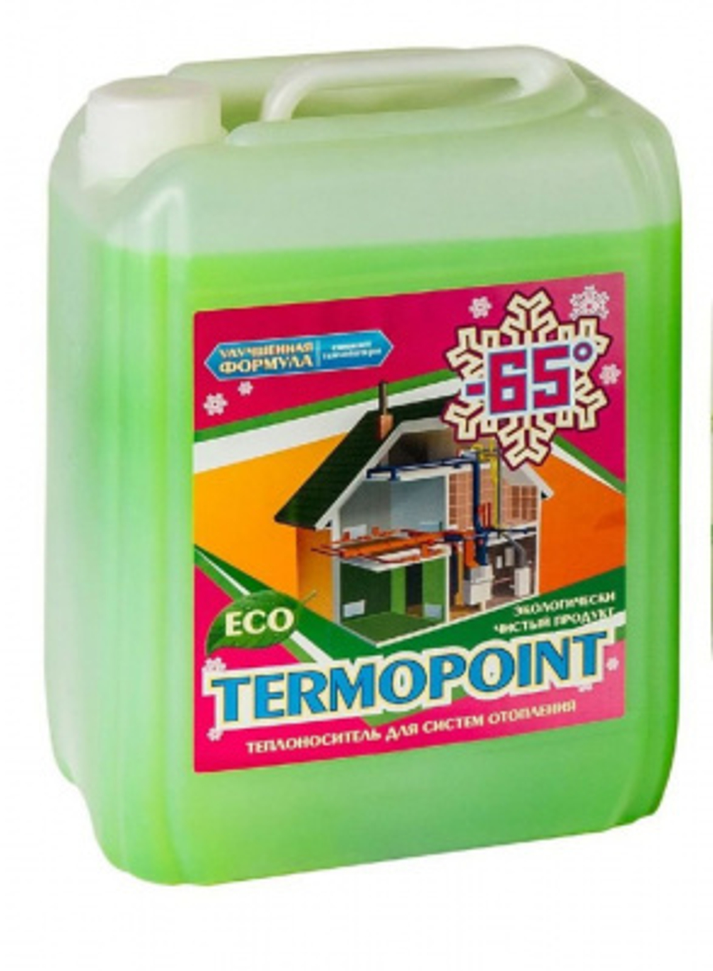 Теплоноситель TERMOPOINT ЭКО 65 20 кг ЗЕЛЕНЫЙ ТНК-6520З