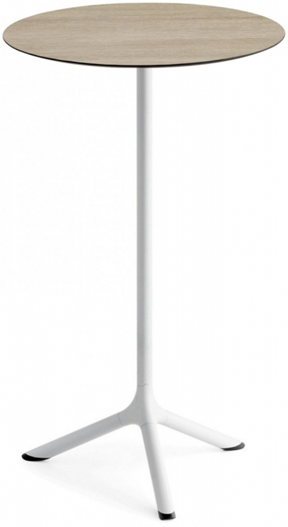 Стол ламинированный барный складной Scab Design Tripe Folding, белый, состаренный дуб тортора