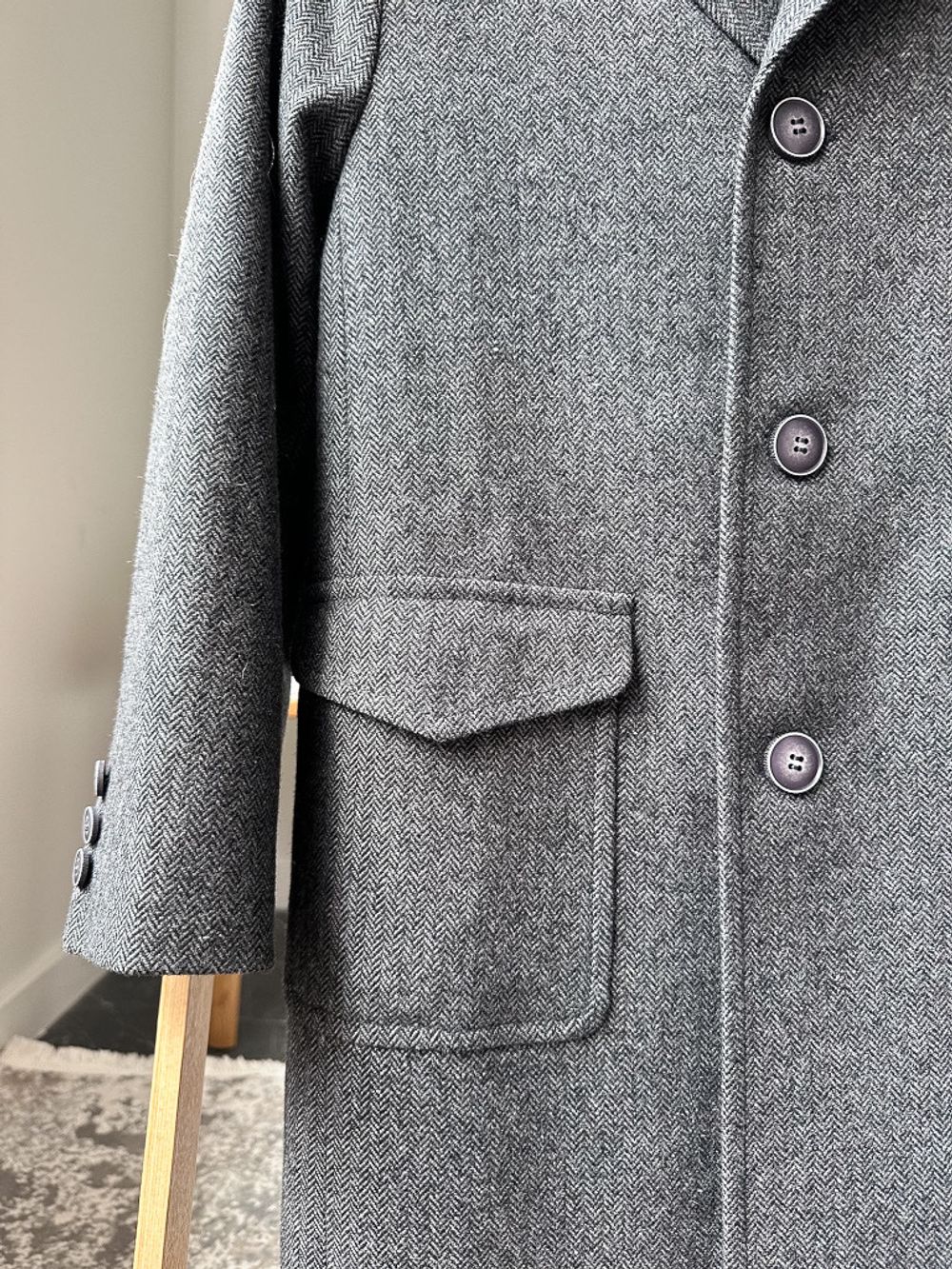 Новое шерстяное пальто Smiths brand, 146