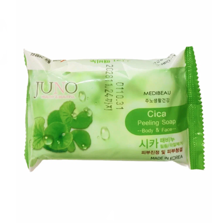 Твердое пилинг-мыло Juno с экстрактом центеллы, 150 г