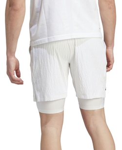 Мужские теннисные шорты Adidas 2in1 Short Pro - white
