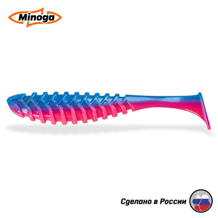 Силиконовая приманка "Minoga" COOPER 5,0"(4шт) 127мм, 11,78 гр, цвет 114