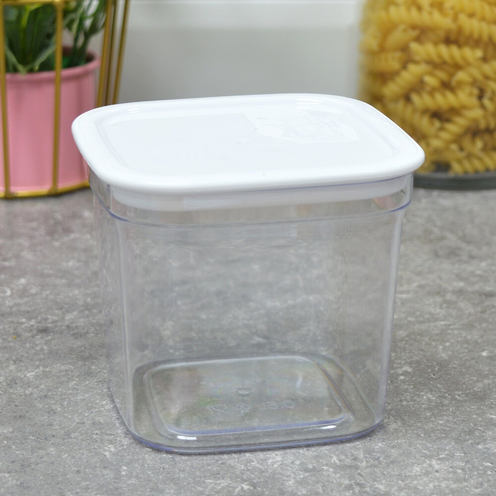 Контейнер для сыпучих продуктов 0,6л "Смарт" белый