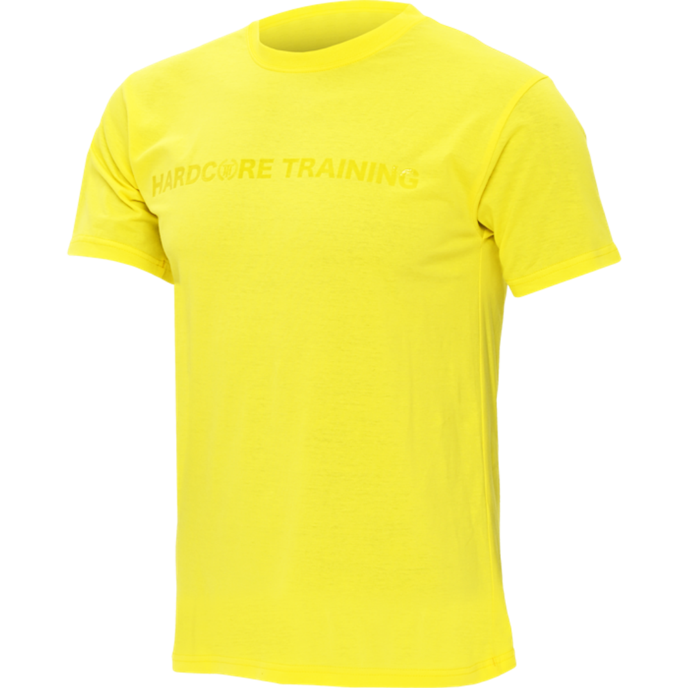 Футболка Hardcore Training Basic Yellow