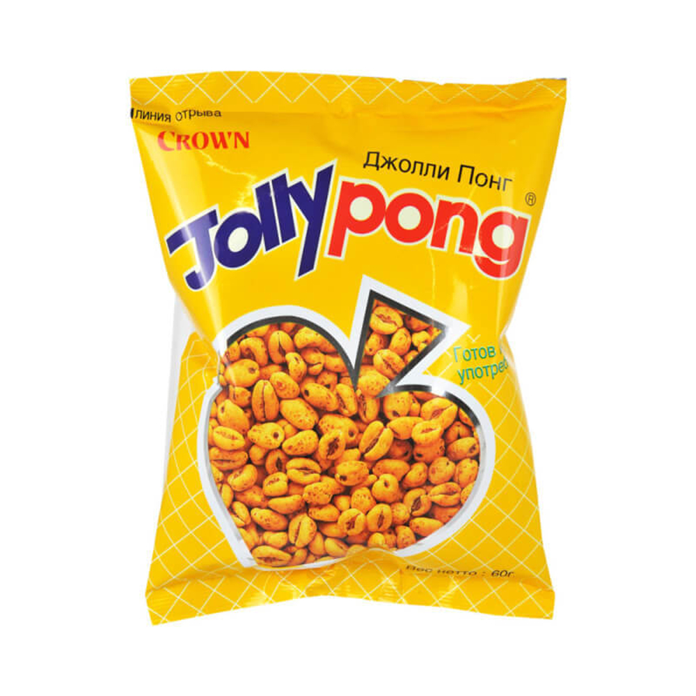 Воздушные пшеничные зерна "Джолли Понг" ("Jolly Pong") тм Crown