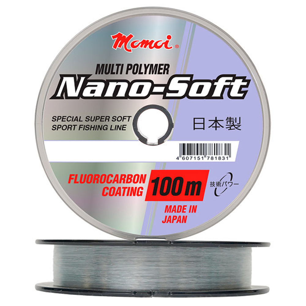 Леска Hameleon Nano-Soft 0,15 мм., 2,7 кг, 100 м, прозрачная