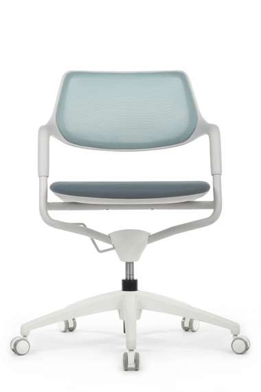 Кресло Scroll HY-813D Голубой/Серый