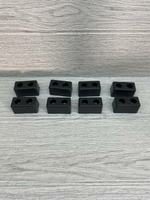 Ножки для мебели пластиковые высота 27 мм 10 штук