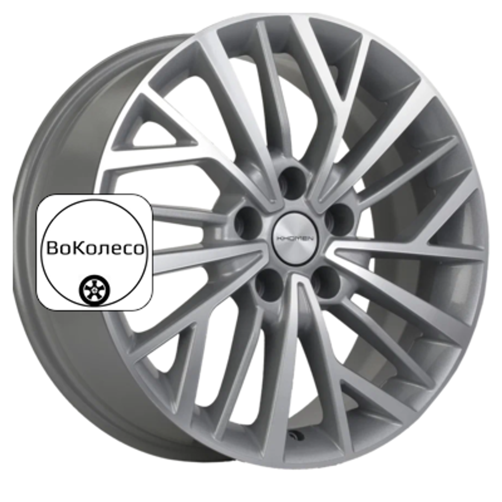 7x17/5x114,3 ET45 D66,1 KHW1717 (Teana/X-trail) F-Silver-FP Khomen Wheels