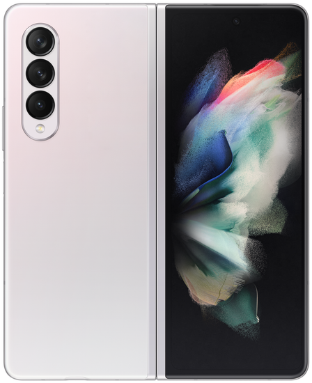 Смартфон Samsung Galaxy Z Fold3 12/256ГБ, серебристый