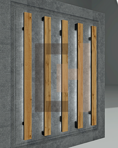 Арт. 100x35 Oak Veneer Premium, L-1600 мм - Console 2