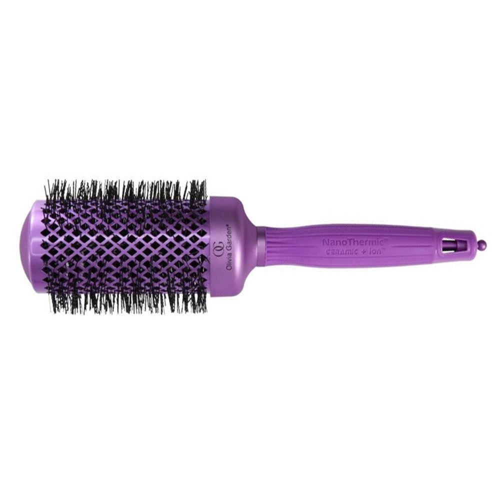 Olivia Garden Термобрашинг NanoThermic Violet керамика + ион, d.54 мм