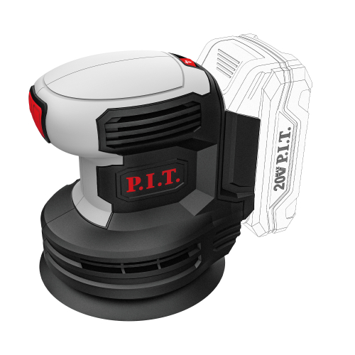 Машина орбитально-шлиф аккум P.I.T. PDS20H-125A SOLO БЕЗ АКБ И ЗУ (20В, 125мм, 6000-11000об/мин)