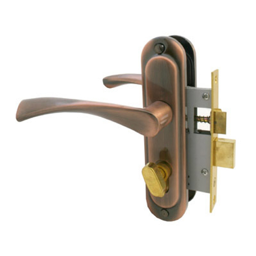 Замок врезной Стандарт 103/50В медь AC, вертушка, с/руч.  /4848